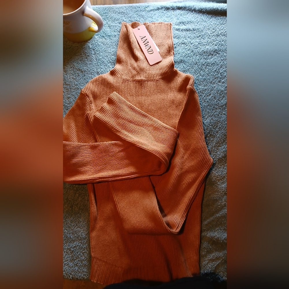 Women's turtleneck long sleeve